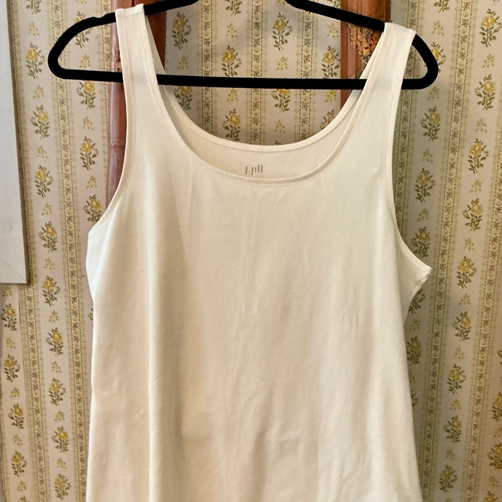 J. Jill Cream Tank Top